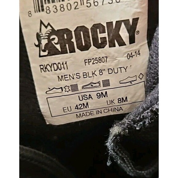 Rocky Alpha Force Zipper Waterproof Public Service Boot main image 15